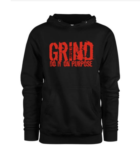GRIND HOODIE (Red Print)